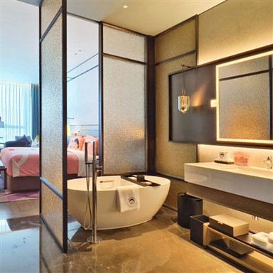 Tanpered Glass glisman pòt glisman pou twalèt